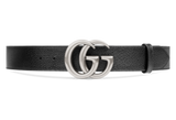 Gucci Leather belt with Double G buckle