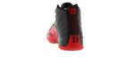 Men Air Jordan 12 Xii Retro Black Varsity Red Flu Game